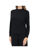 ARMANI EXCHANGE Armani Exchange Maglia Donna - Nero Blk/Blk Monogram